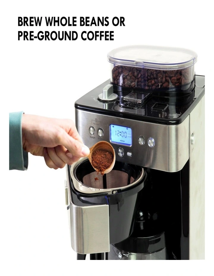 Elite Automatic Coffee Maker With Burr Grinder image 6