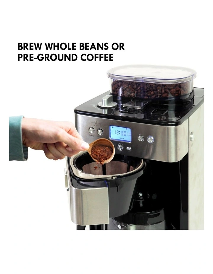 Elite Automatic Coffee Maker With Burr Grinder image 7