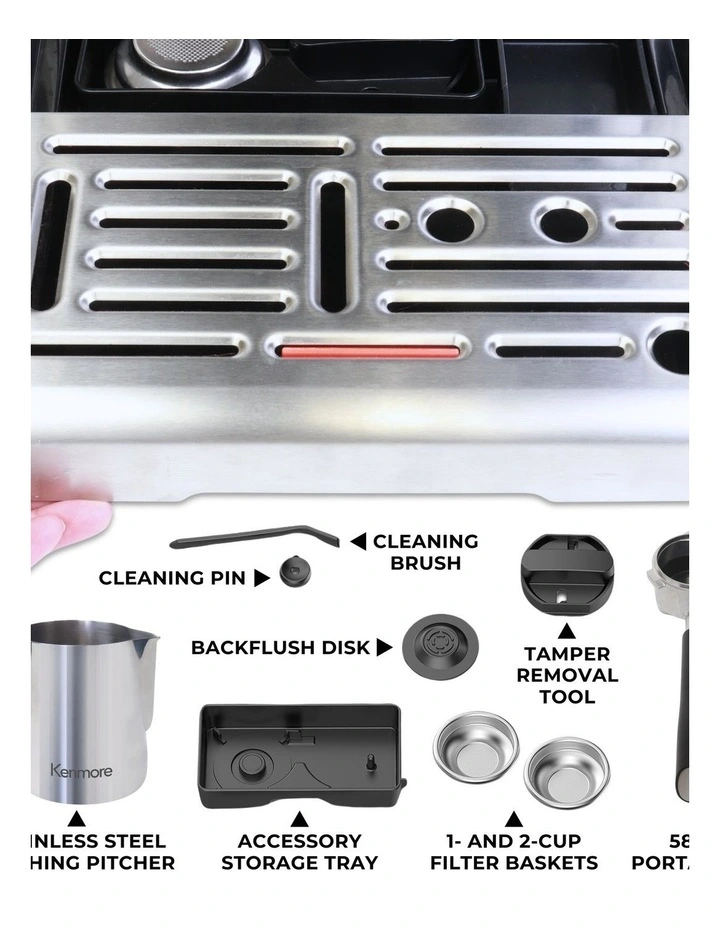 Semi-Automatic Espresso Machine 2.5L image 3