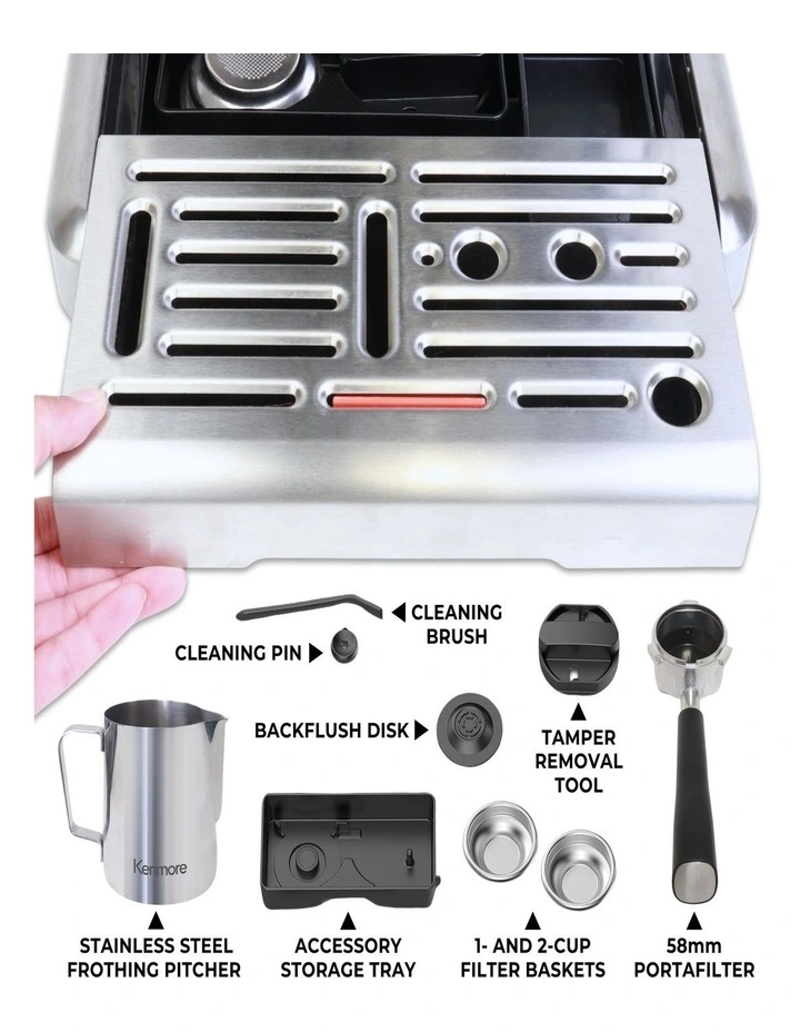 Semi-Automatic Espresso Machine 2.5L image 5