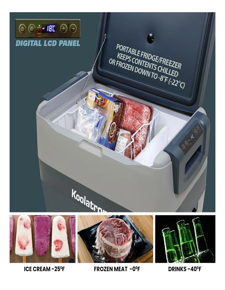 Koolatron 12V Freezer/Refrigerator 50L, Bluetooth image 1
