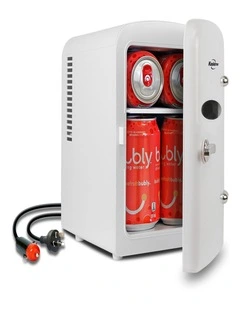 Retro Portable Mini Fridge 4L