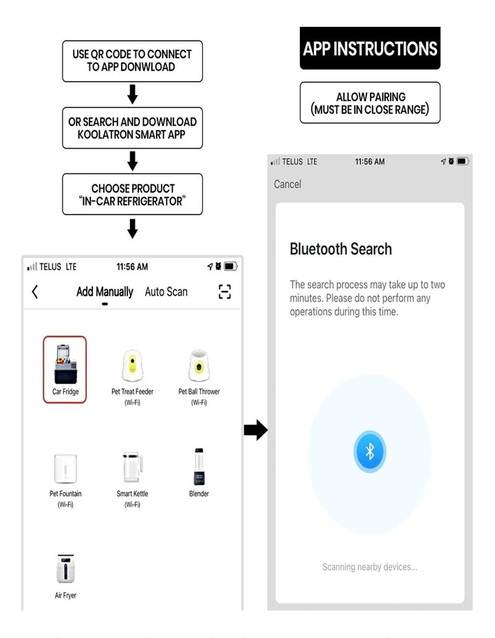 Bluetooth Control 12V Freezer 40L image 5