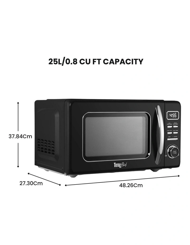 Retro Microwave Oven 25L image 7