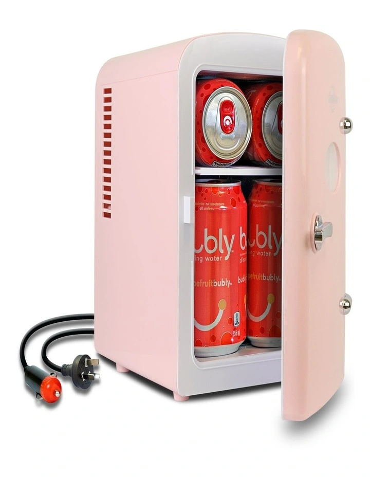 Retro Mini Fridge 4L image 1