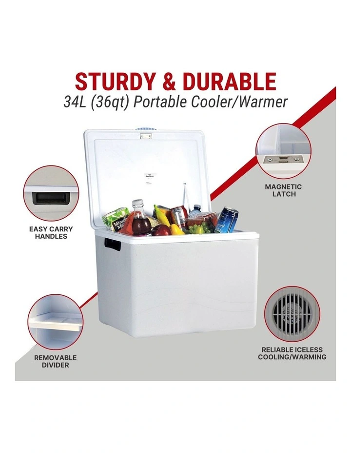 Portable 12V Cooler/Warmer 34L image 3