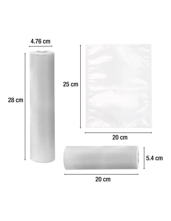 Vacuum Sealer Bag And Roll Pack of 57 Pieces image 7