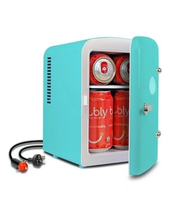 Retro Mini Fridge 4L