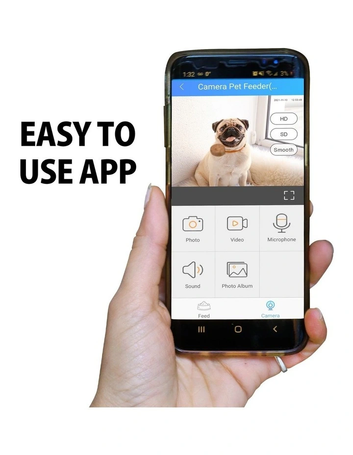 WiFi HD Video Pet Feeder image 2