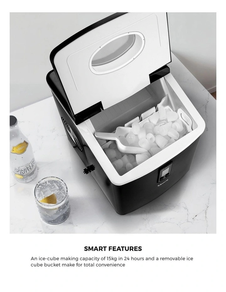 Portable Ice Maker Machine 3L in Black image 5