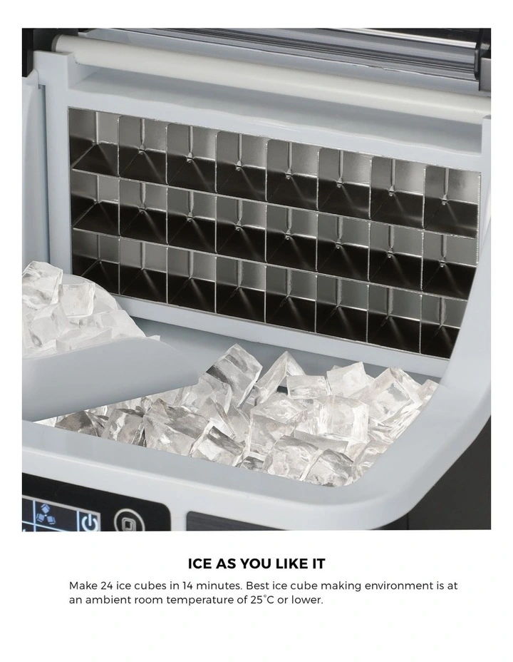 3.2L Ice Maker Machine Portable Stainless image 6