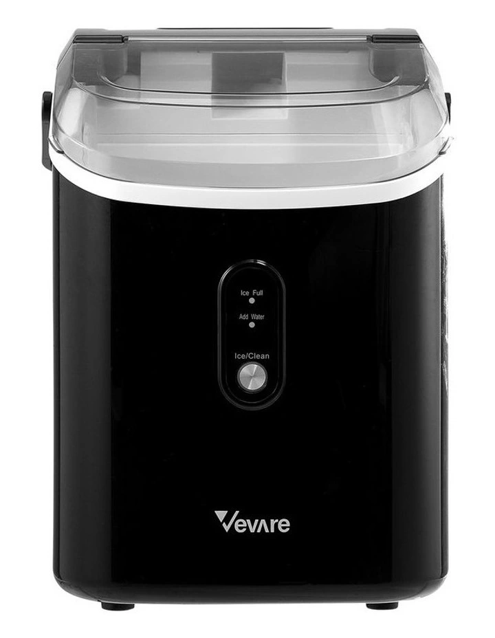 Nugget Ice Maker Portable Machine 15kg in Black image 2