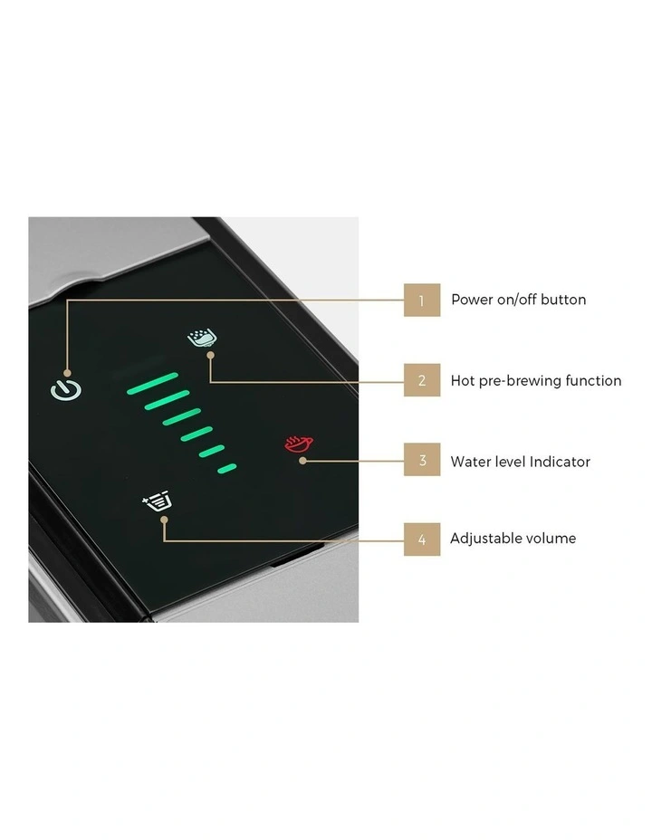Vevare 5 in 1 Capsule Coffee Machine 19Bar Nespresso Dolce-Gusto Pod K-Cup Maker image 5