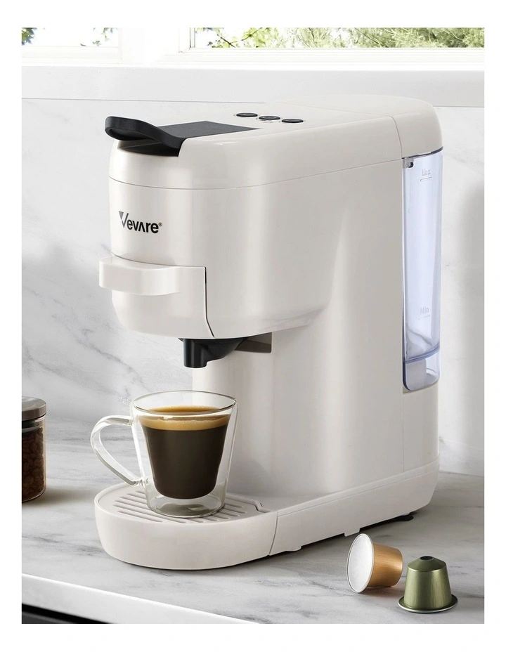 Vevare Capsule Coffee Machine 19 Bars 3in1 Nespresso/Dolce-Gusto Maker image 4