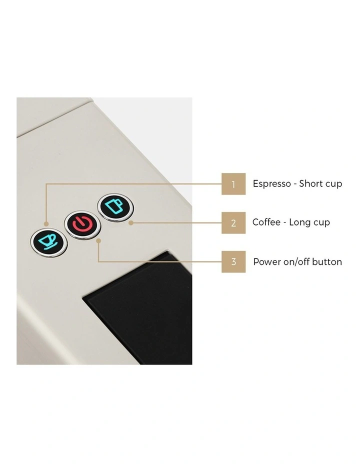 Vevare Capsule Coffee Machine 19 Bars 3in1 Nespresso/Dolce-Gusto Maker image 5