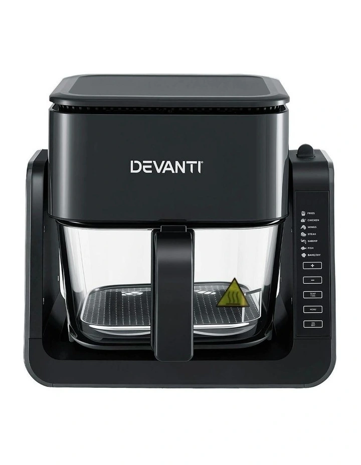 2-IN-1 Air Fryer 5.5L in Black image 2