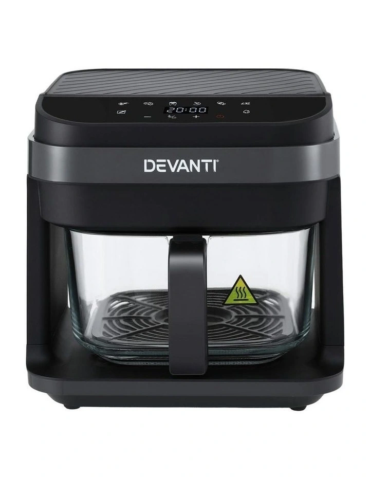 Air Fryer Touch Control Electric Cooker 1200W 5.5L in Black image 2