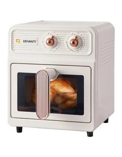 Knob Control Air Fryer 1700W 6L in Cream