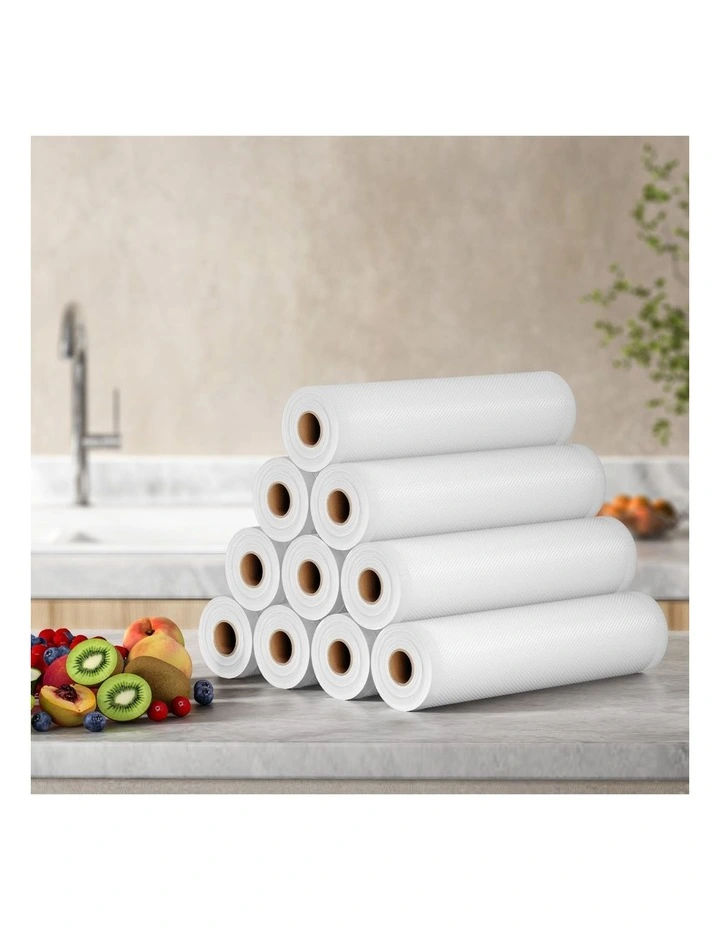 10 Rolls Food Vacuum Sealer Bags 28cmX6m image 3