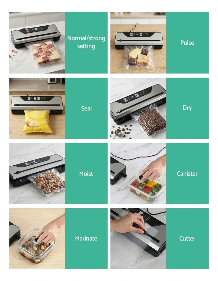 Food Vacuum Sealer Machine in Black image 6