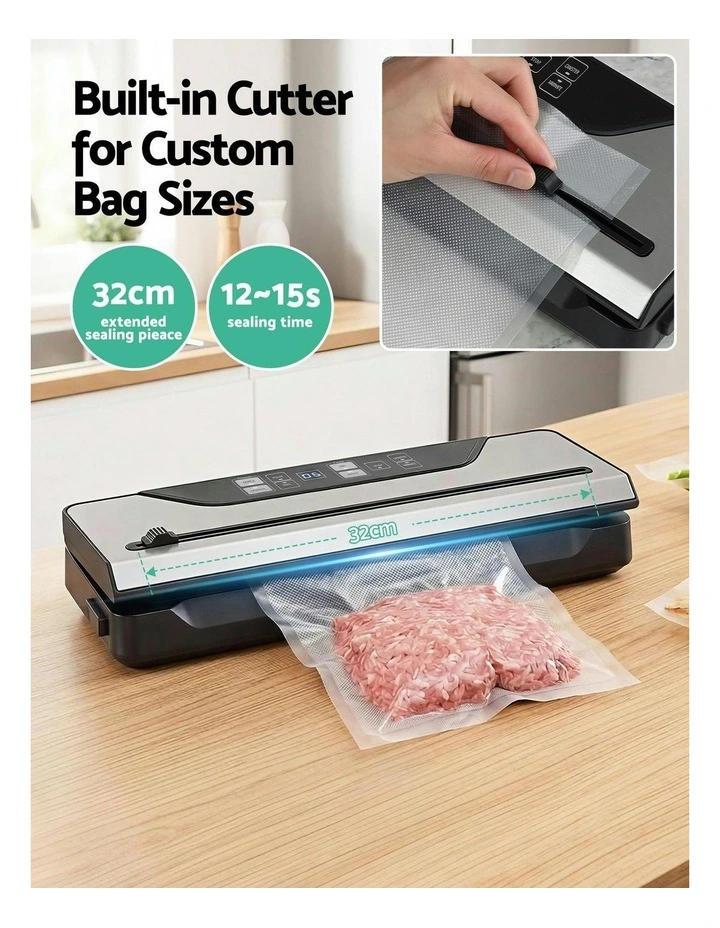 Food Vacuum Sealer Machine in Black image 7
