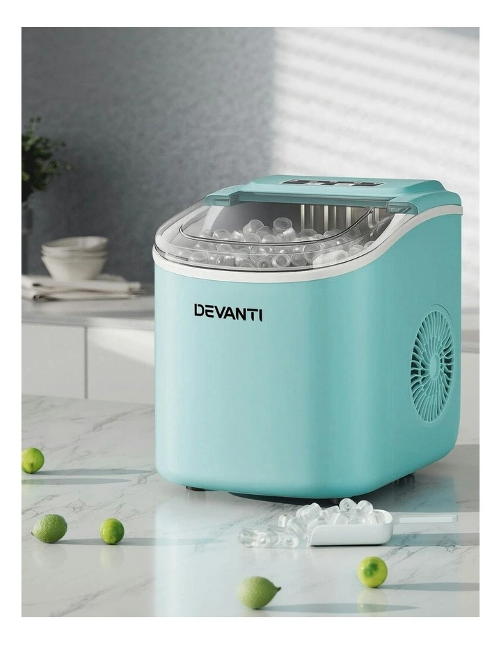 Ice Maker Machine With Self Cleaning 12kg in Green image 3