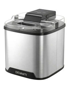 Ice Cream Maker Machine 2L in Sliver