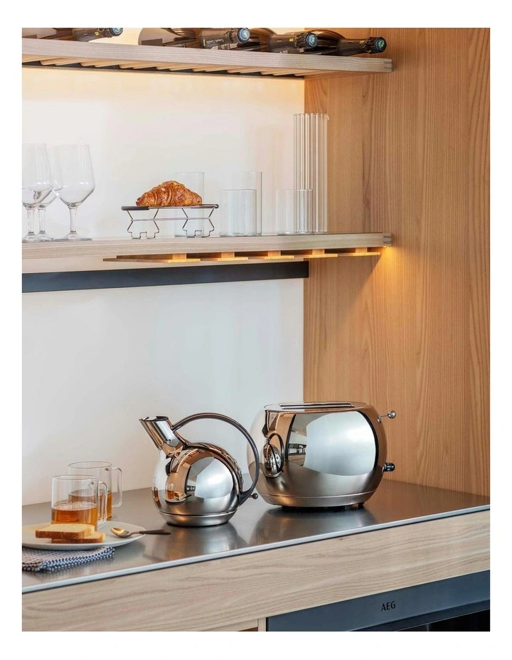 Romeo 2-Slice Toaster in Chrome image 5