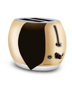 Romeo 2-Slice Toaster in Gold