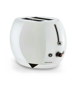 Romeo 2-Slice Toaster in White