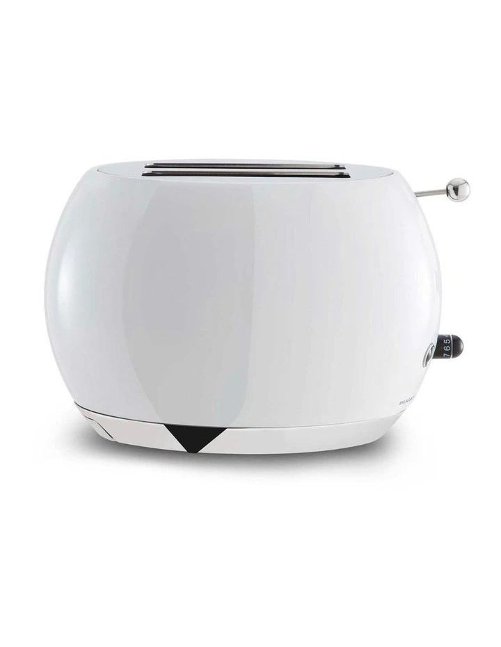 Romeo 2-Slice Toaster in White image 2