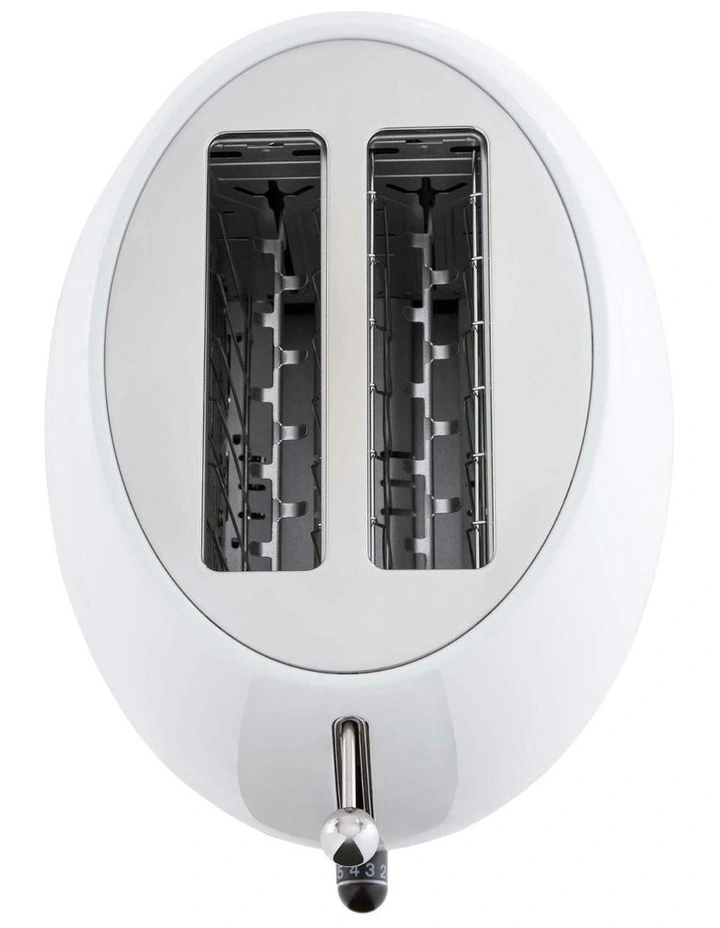 Romeo 2-Slice Toaster in White image 3