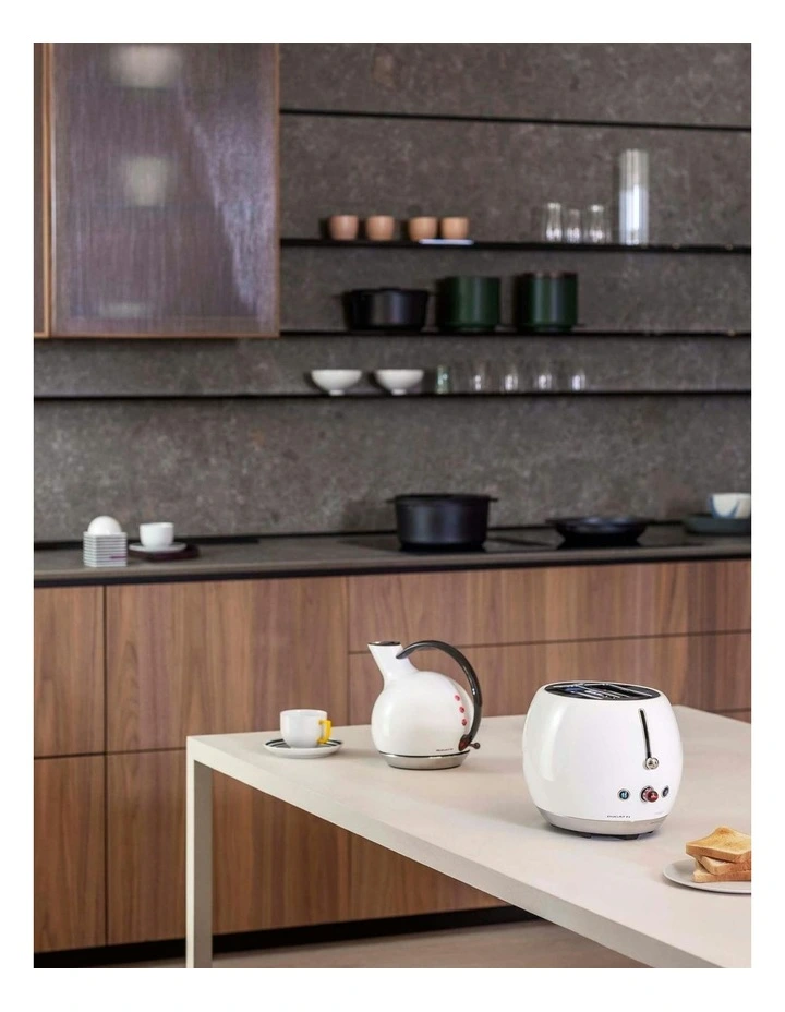 Romeo 2-Slice Toaster in White image 5