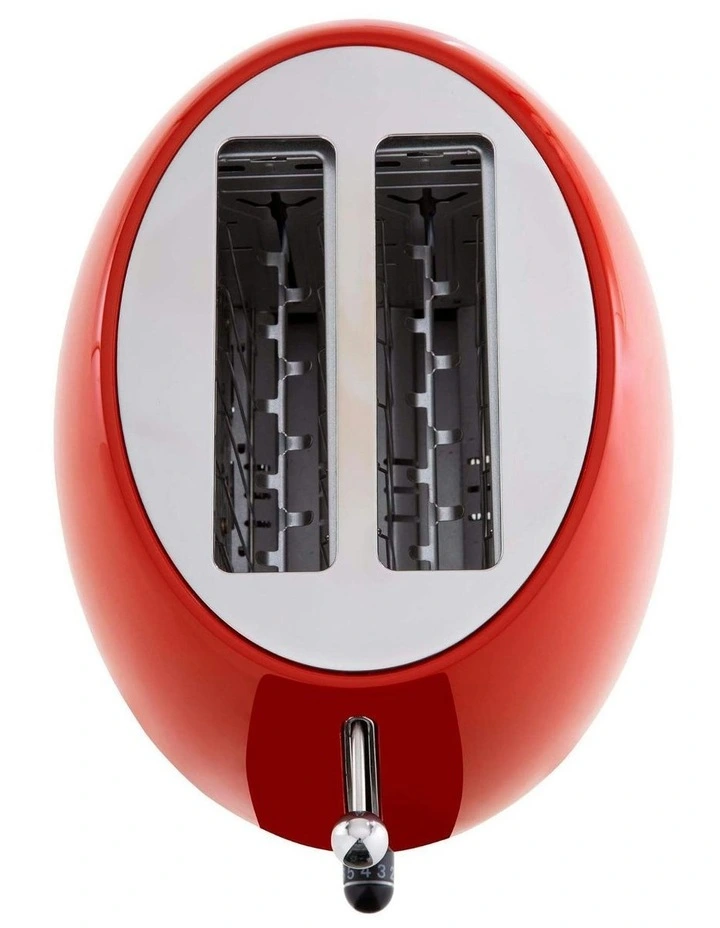 Romeo 2-Slice Toaster in Red image 3
