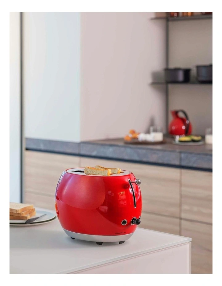 Romeo 2-Slice Toaster in Red image 4