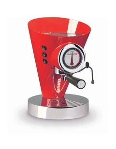 Espresso Coffee Machine in Red