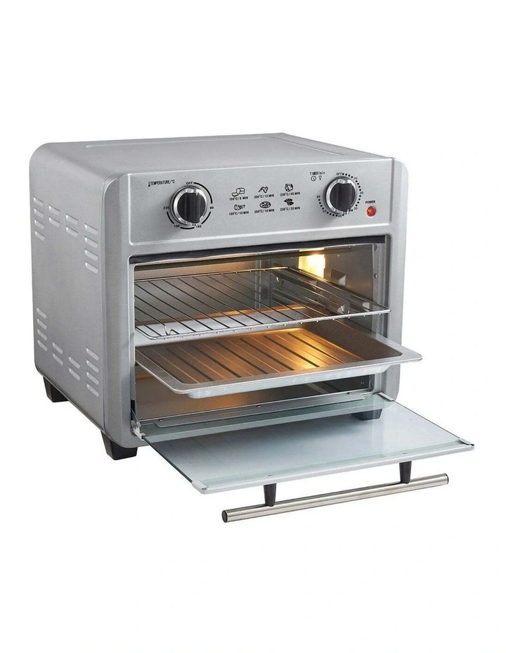 Air Fryer Oven And 3 Cooking Accessories 23L in Silver image 7