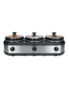 Slow Cooker 2.5L 3-Pot