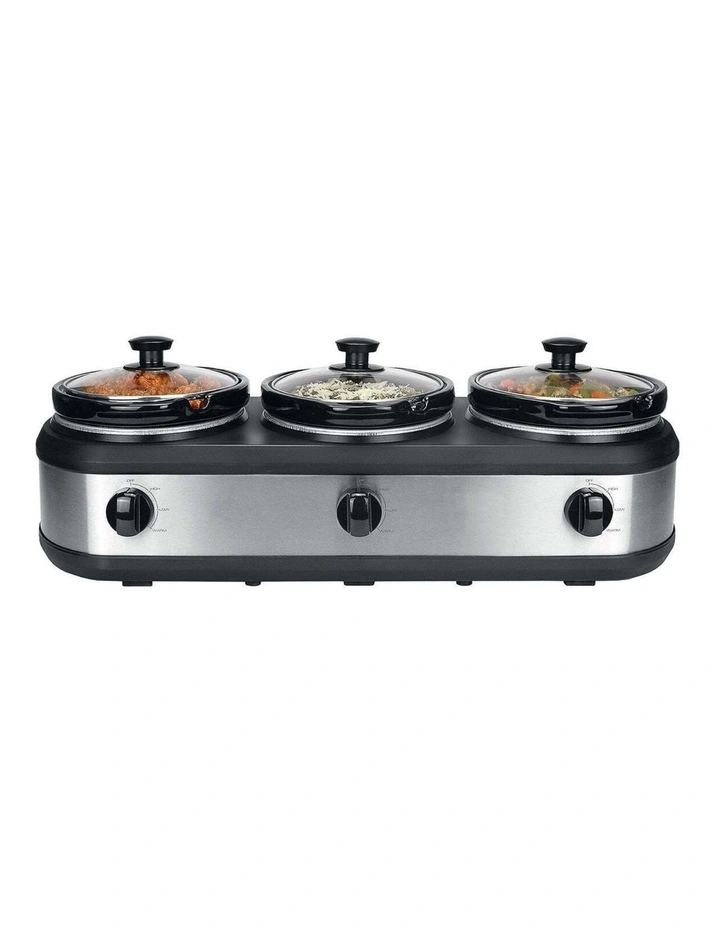 Slow Cooker 2.5L 3-Pot image 1