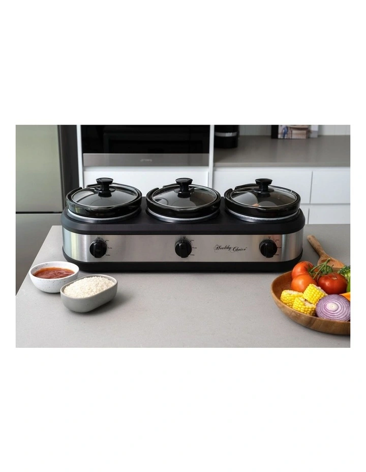 Slow Cooker 2.5L 3-Pot image 2