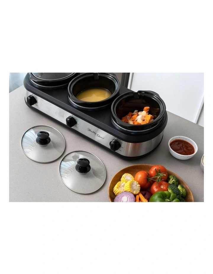 Slow Cooker 2.5L 3-Pot image 5