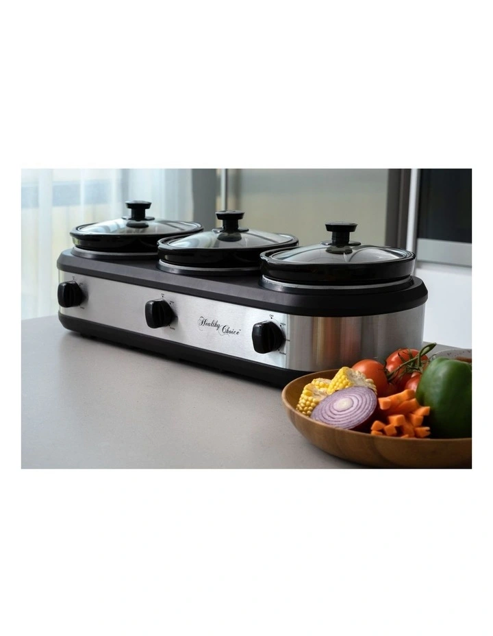 Slow Cooker 2.5L 3-Pot image 6