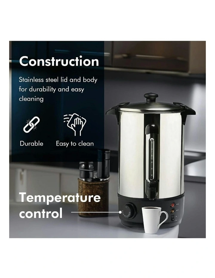 Stainless Steel Hot Water Urn Kettle 10L image 3
