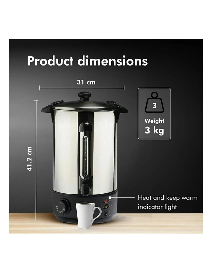 Stainless Steel Hot Water Urn Kettle 10L image 4