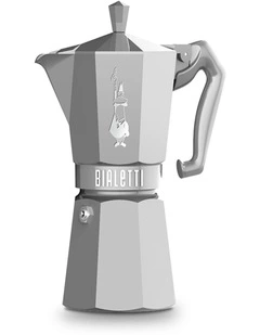Bialetti Moka Exclusive - 6 Cup / Silver