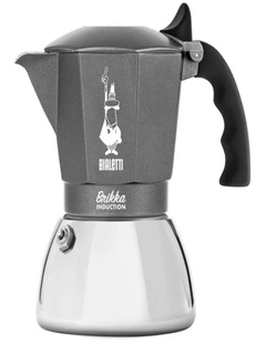 Bialetti Brikka Moka Pot Induction