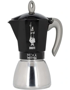 Bialetti Moka Induction - Black / 6 Cup