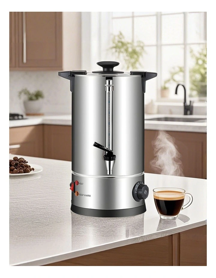 SOGA 8L Stainless Steel Electric Hot Water Urn image 2
