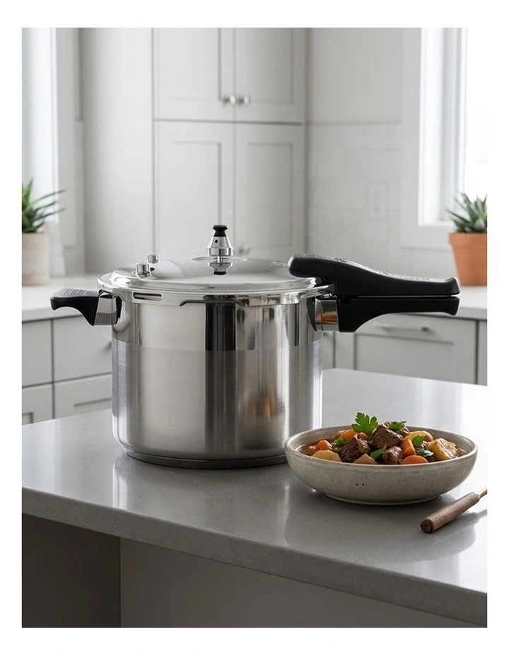 SOGA 10L Commercial Grade Stainless Steel Pressure Cooker With Seal image 3