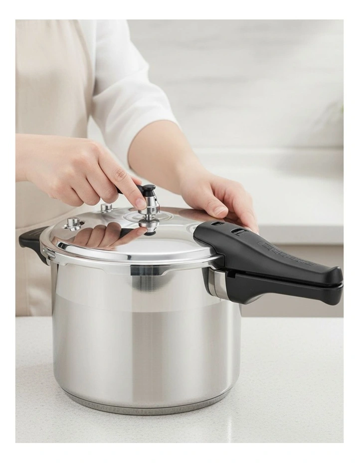 SOGA 10L Commercial Grade Stainless Steel Pressure Cooker With Seal image 4